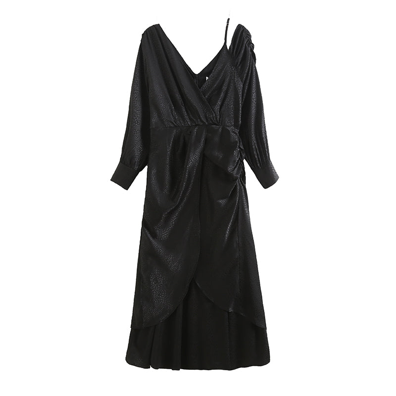Lover To Lover Maxi Dress - BLACK