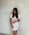 Dream Girl Dress - WHITE FLORAL