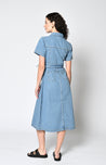 Freya Dress - WASHED BLUE