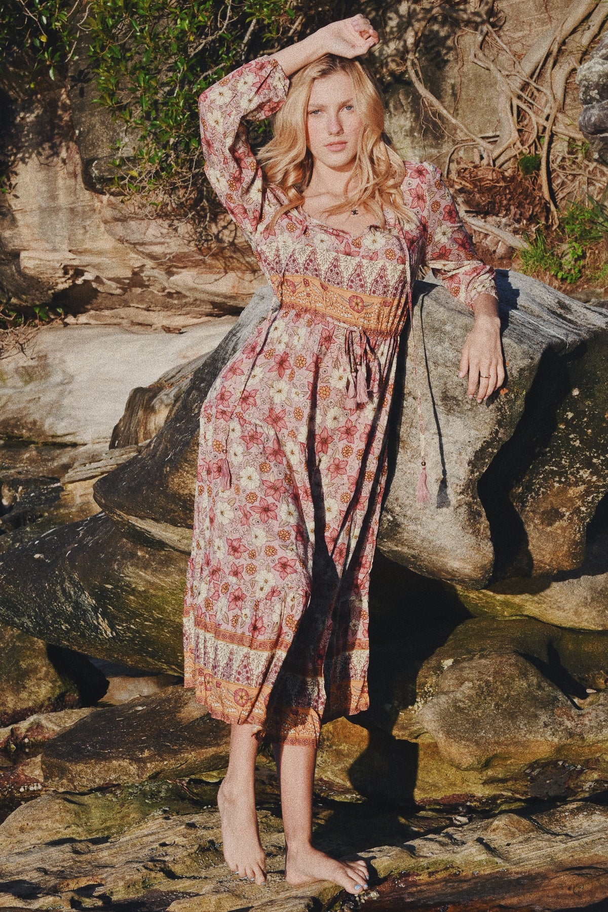 Wild Honey Gown - PLUM