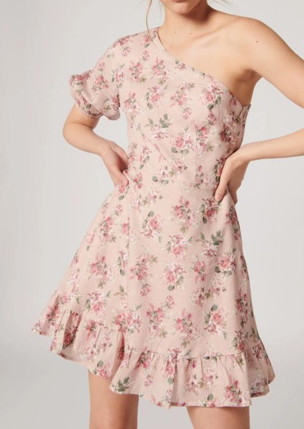 Ella Dress - MISTY ROSE