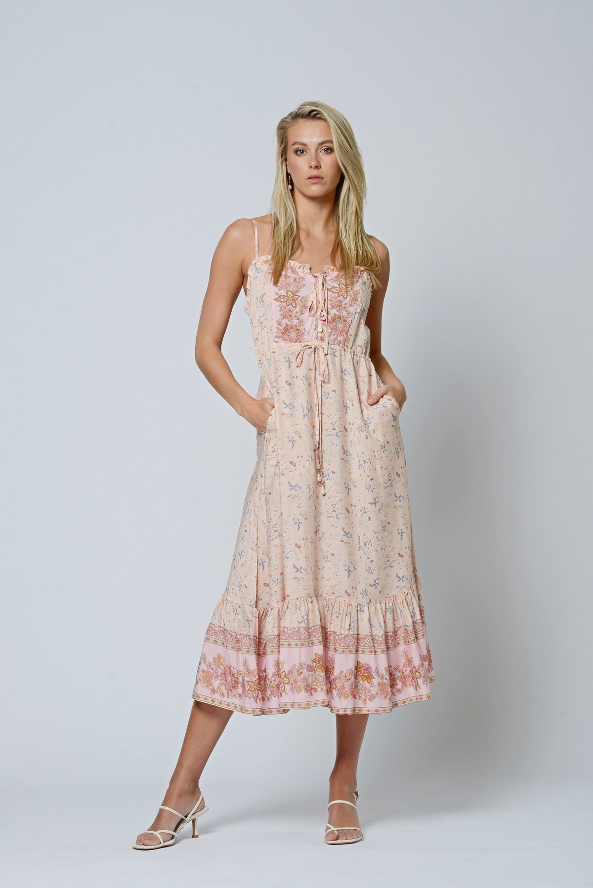 Paris Dream Dress - HONEYDEW