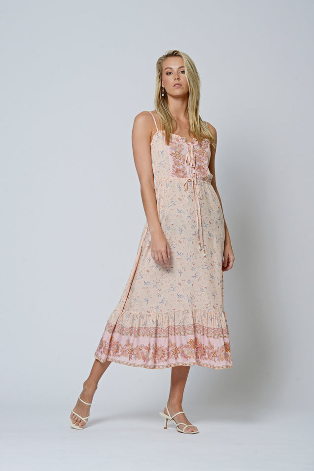 Paris Dream Dress - HONEYDEW