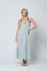Day Light Maxi Dress - DarkSeaGreen