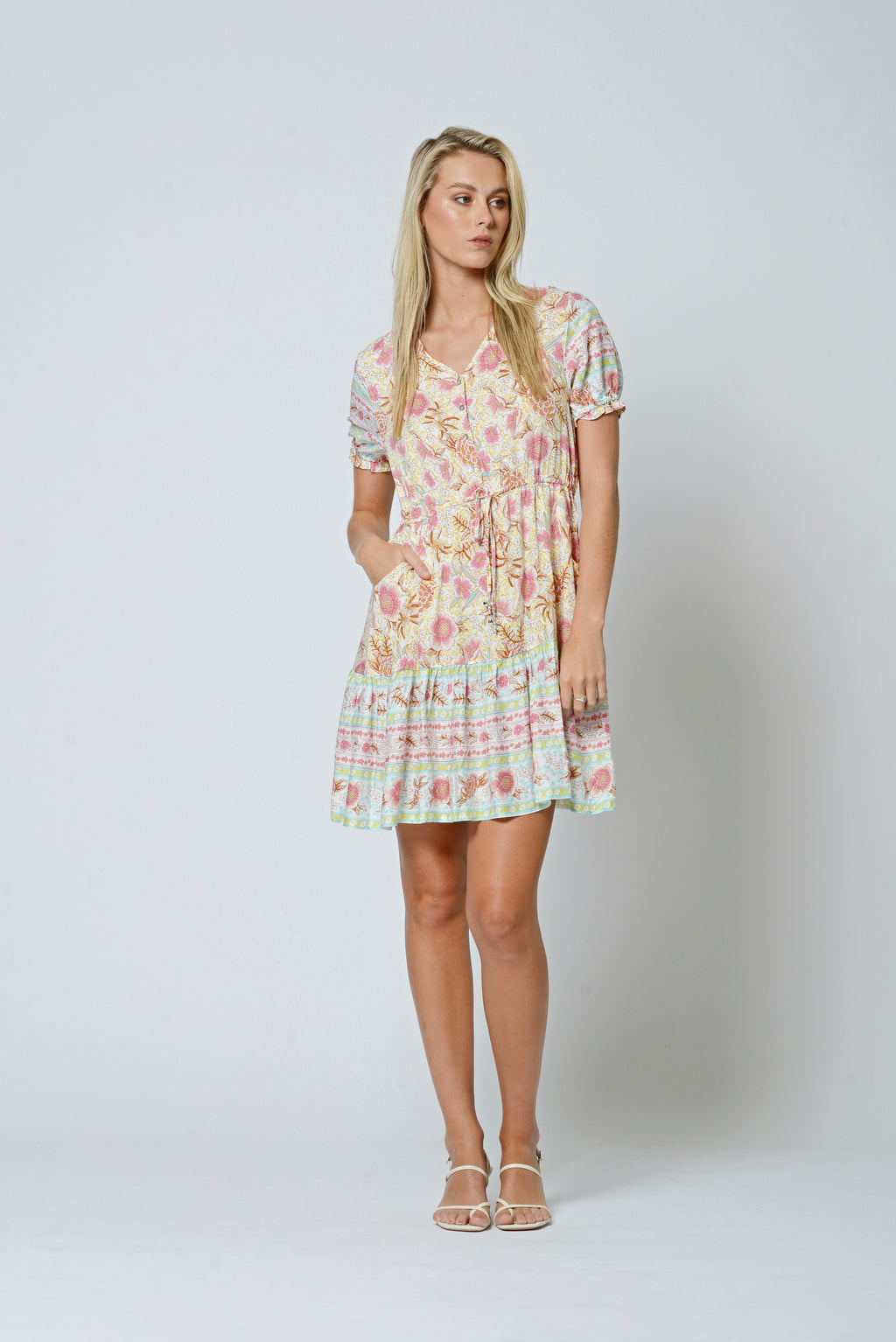 Chicago Dress - CORNSILK