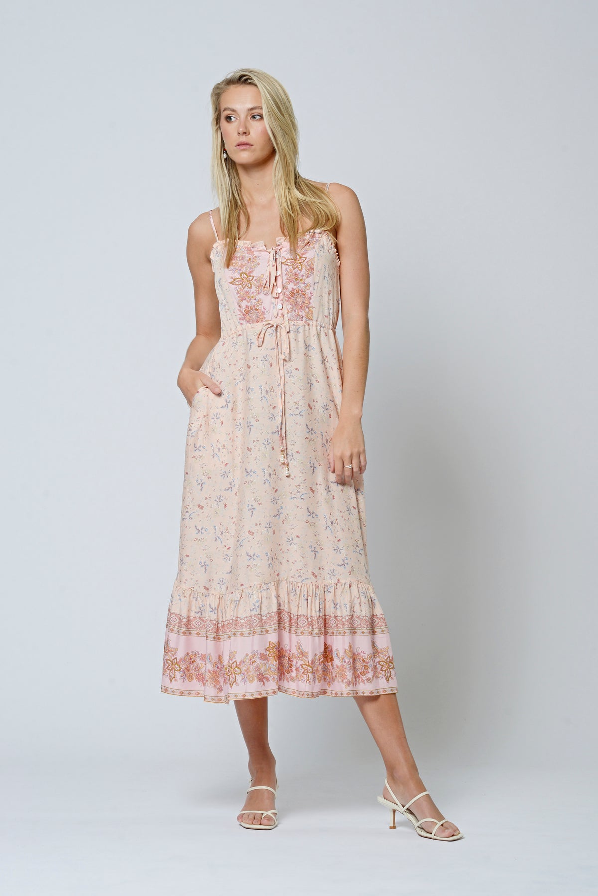 Paris Dream Dress - HONEYDEW