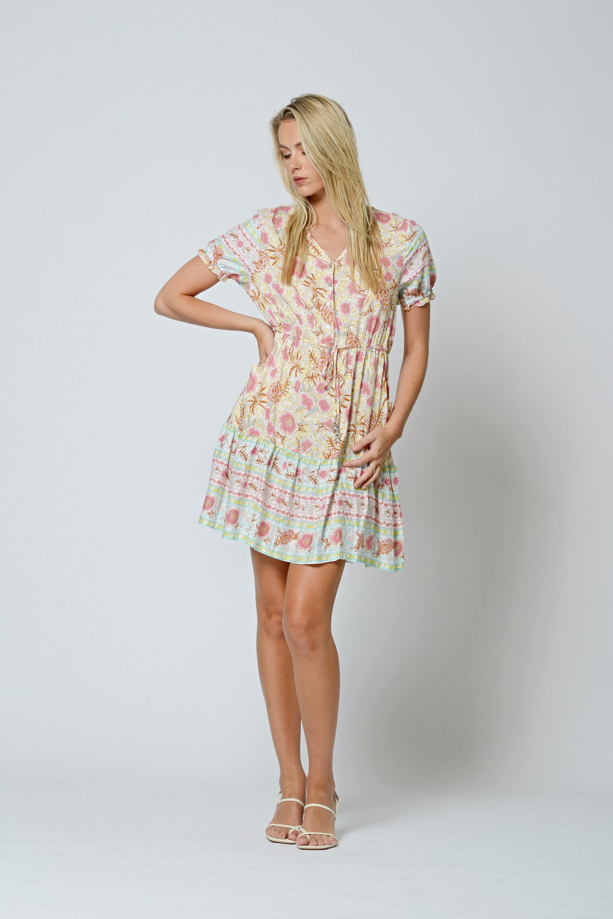 Chicago Dress - CORNSILK