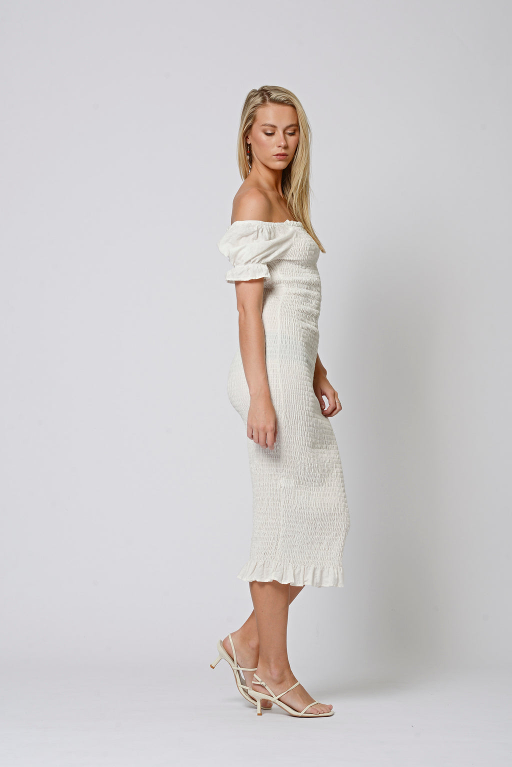 Sweetheart Dress - WHITE