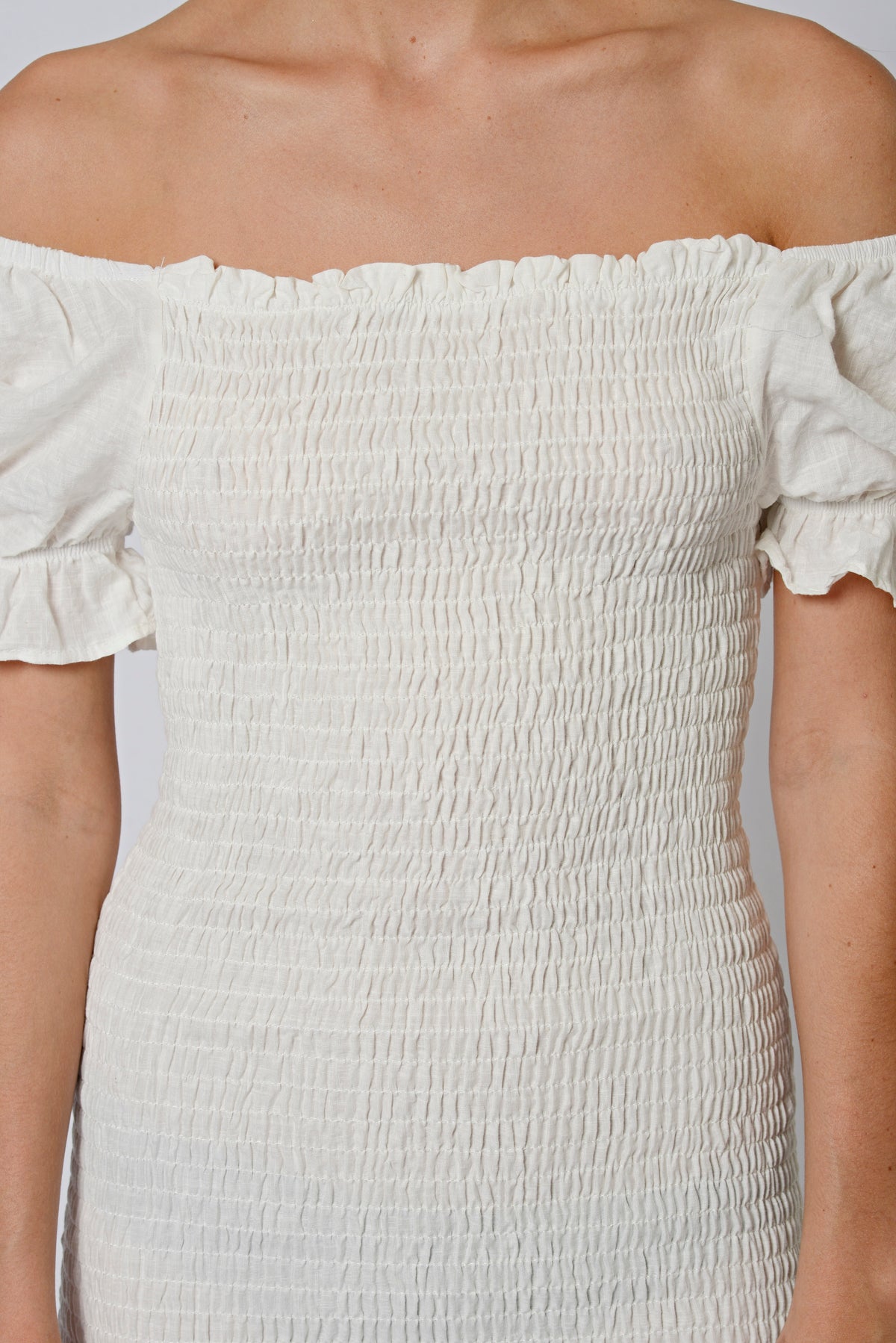 Sweetheart Dress - WHITE