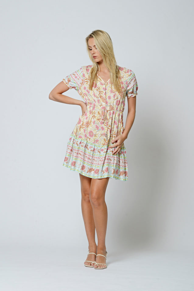 Chicago Dress - CORNSILK