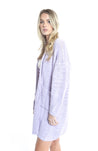 Crystal Heart Cardi - LILAC