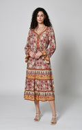 Field Of Gold Dress - PLUM