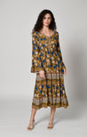 Field Of Gold Dress - OLIVE