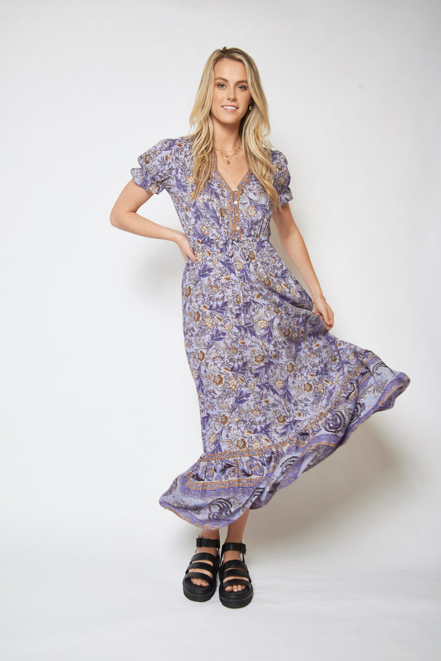 More Is More Maxi - SLATEBLUE