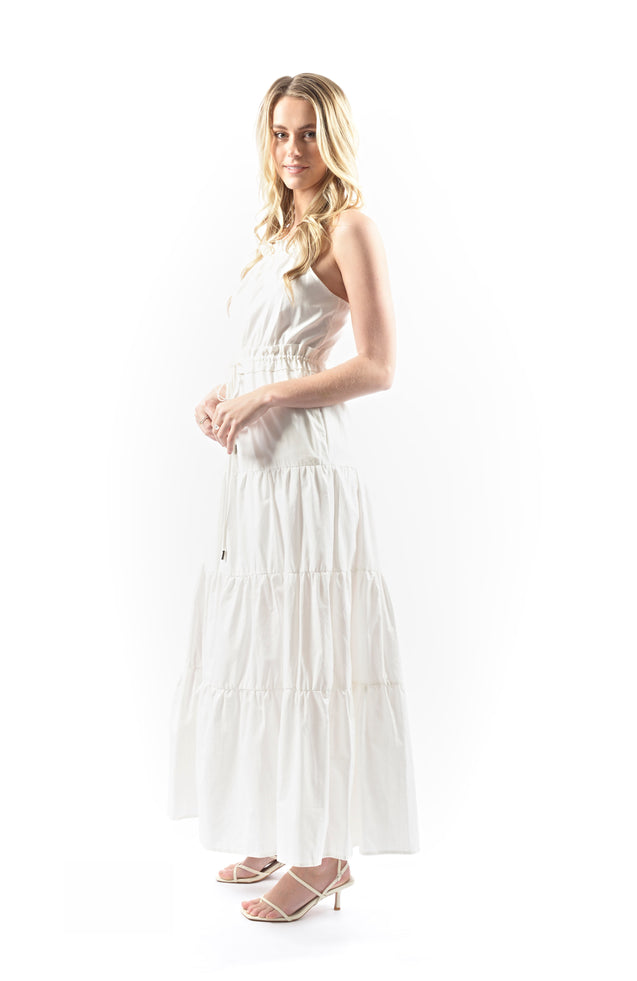 Dahlia Maxi Dress - WHITE