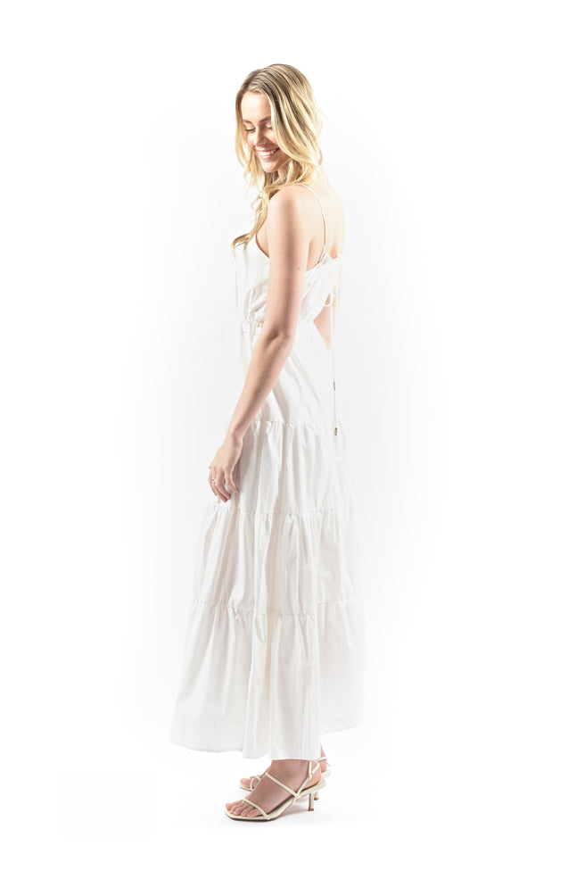 Dahlia Maxi Dress - WHITE