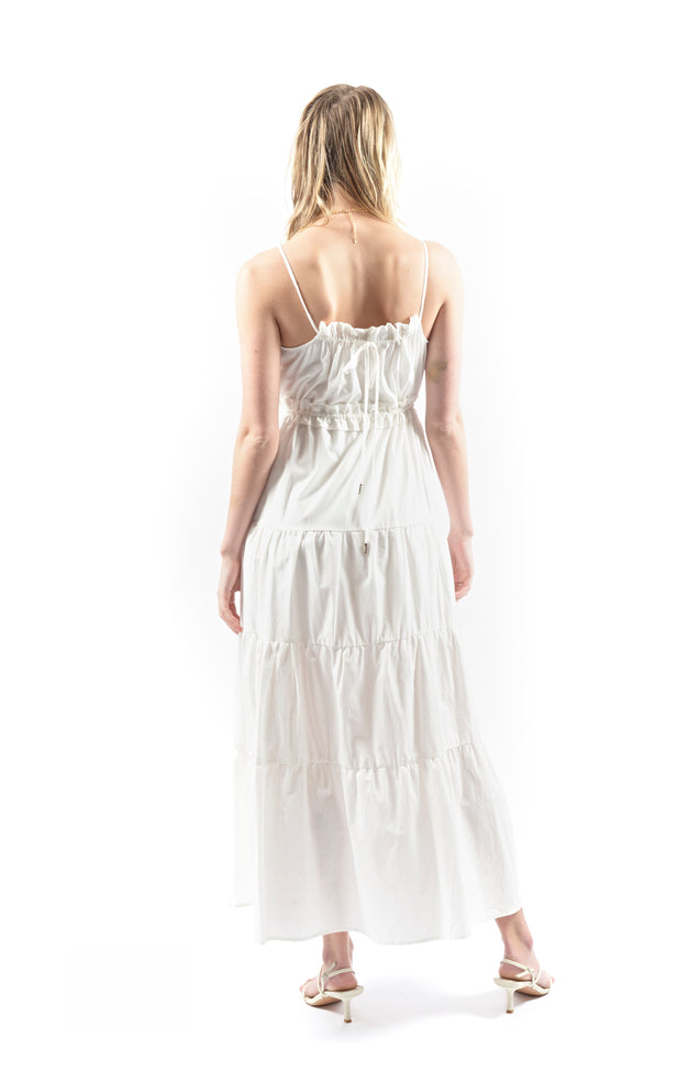 Dahlia Maxi Dress - WHITE