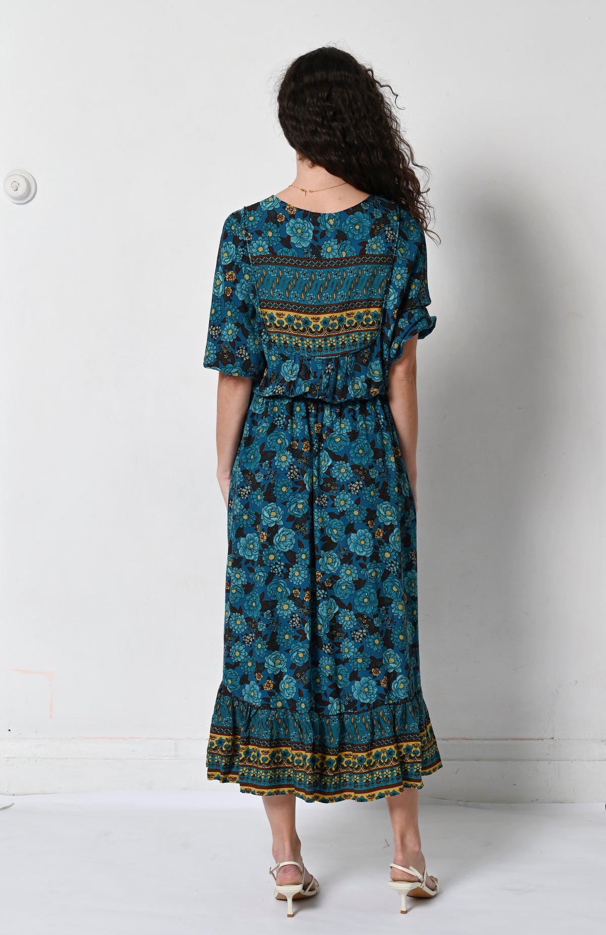 Alina Dress - INDIGO