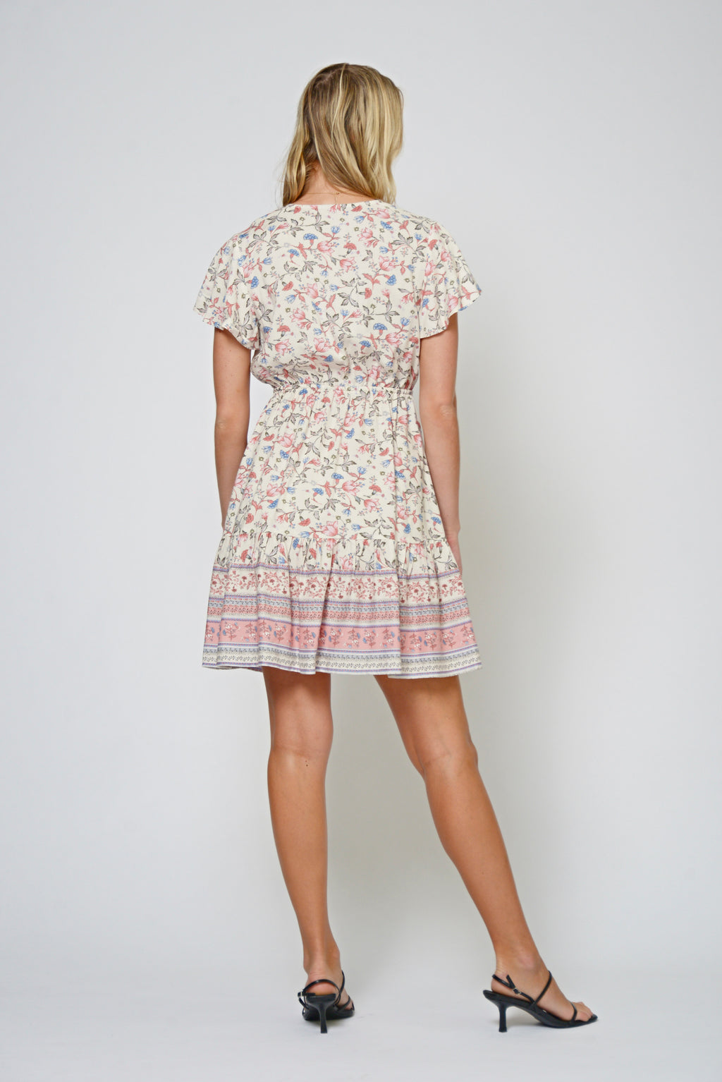 Corella Short Dress - OFF WHITE