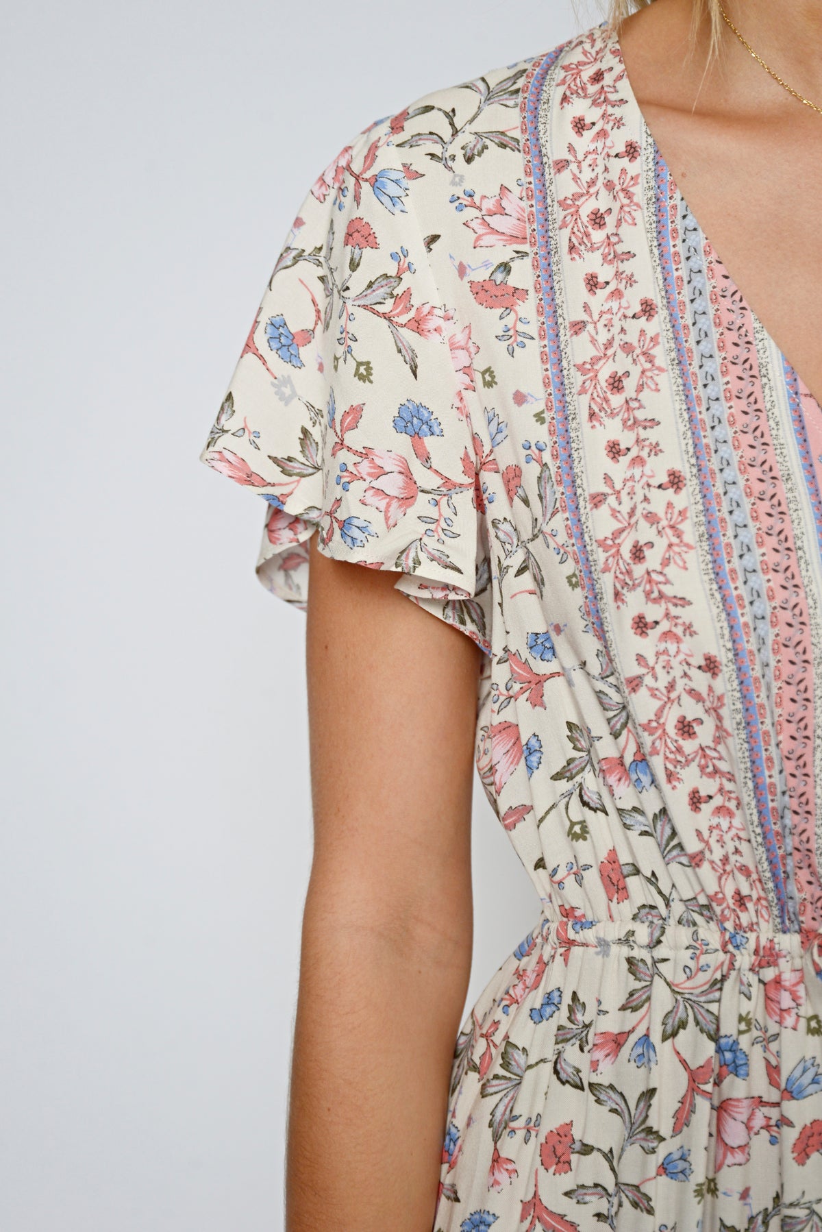 Corella Short Dress - OFF WHITE