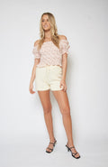 Darling Blouse - BLUSH FLORAL
