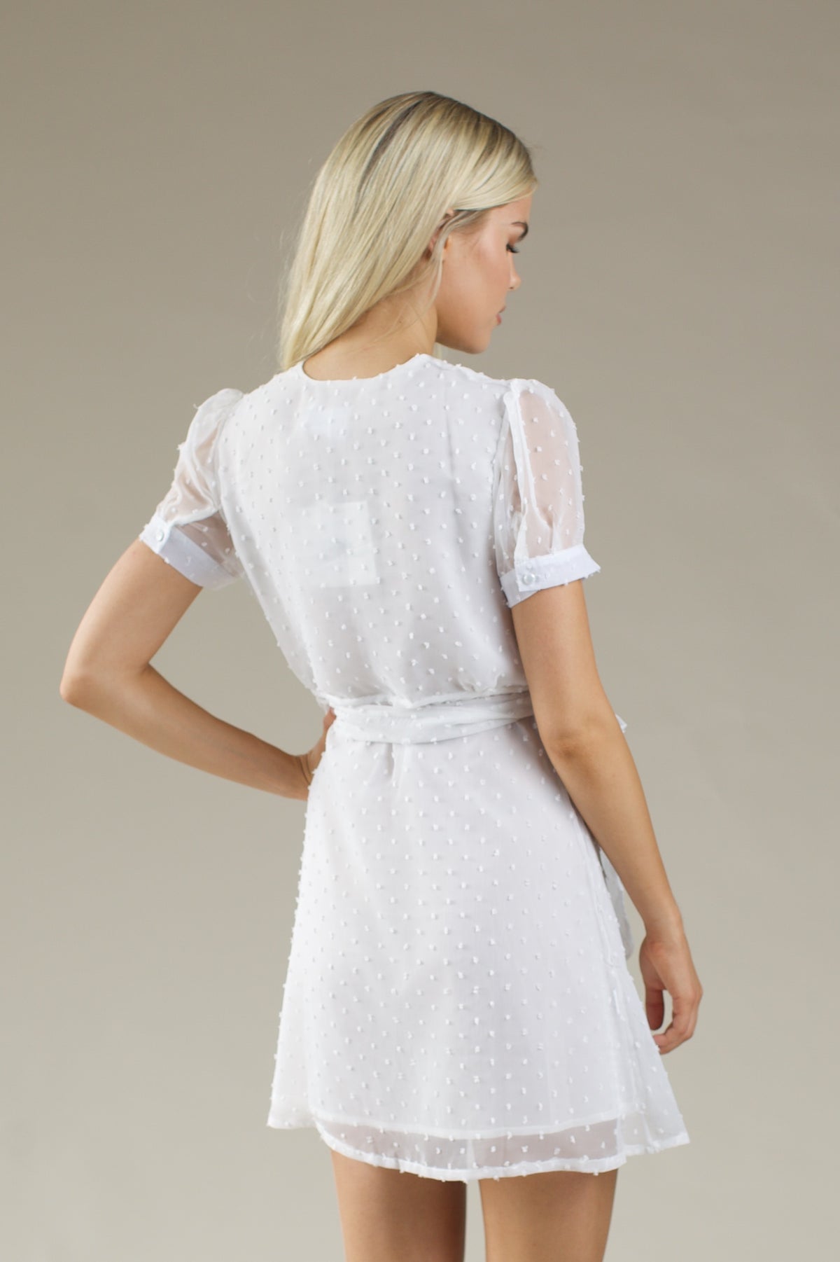 Crystal Dress - WHITE