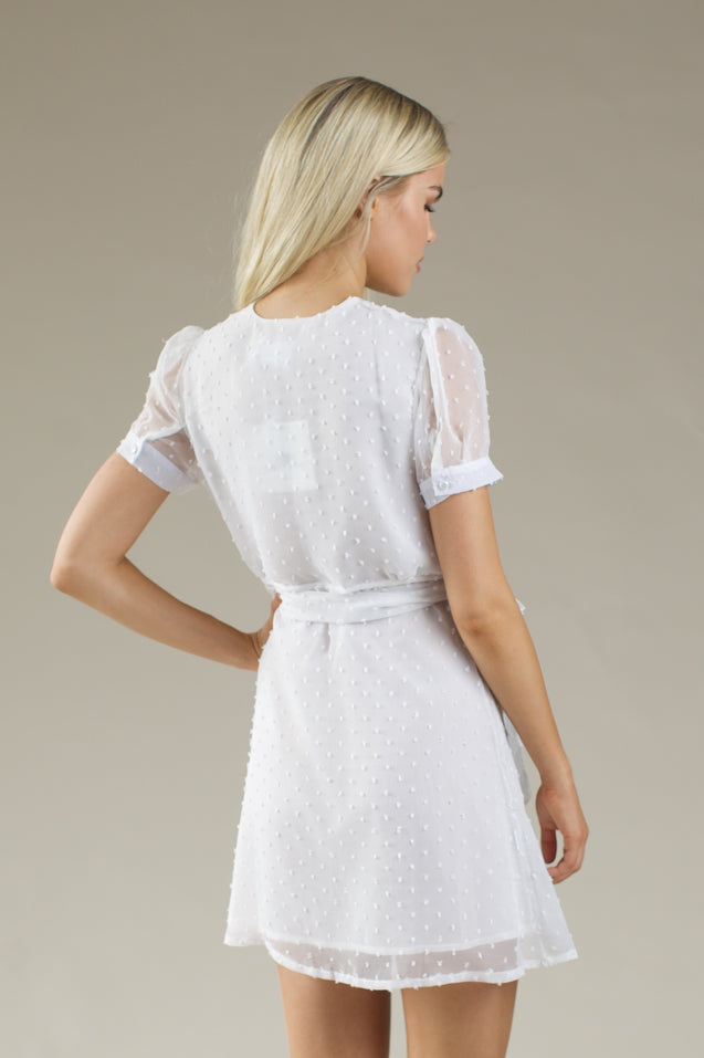 Crystal Dress - WHITE