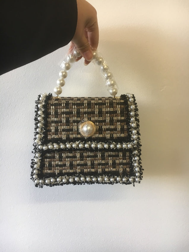 French Roman Bag - BLACK