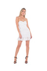 Ocean Princess Dress - STARK WHITE