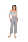 Marina Corset Top - DUSTY BLUE