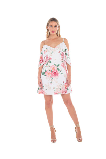 Gypsy Dress - VANILLA FLORAL