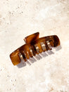 Regina Glossy Tort Claw Clip