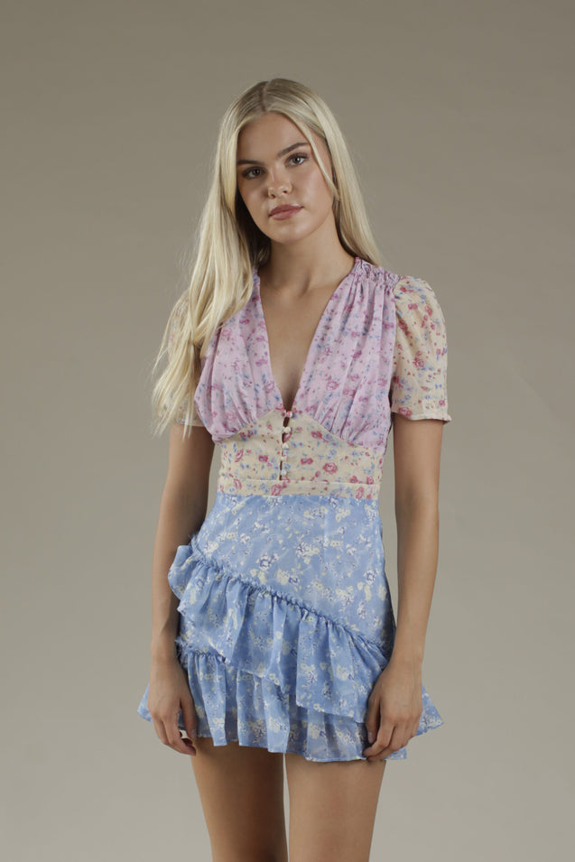 Colour Bomb Dress - MULTI
