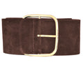 Tiara Suede Belt - BROWN