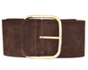 Tiara Suede Belt - BROWN