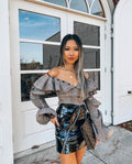 St Louis Two Pieces Set - BROWN CHECK