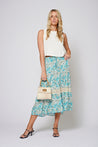 Zeela Skirt - TURQUOISE