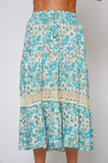 Zeela Skirt - TURQUOISE