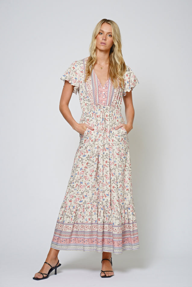 Mila Maxi Dress - OFF WHITE
