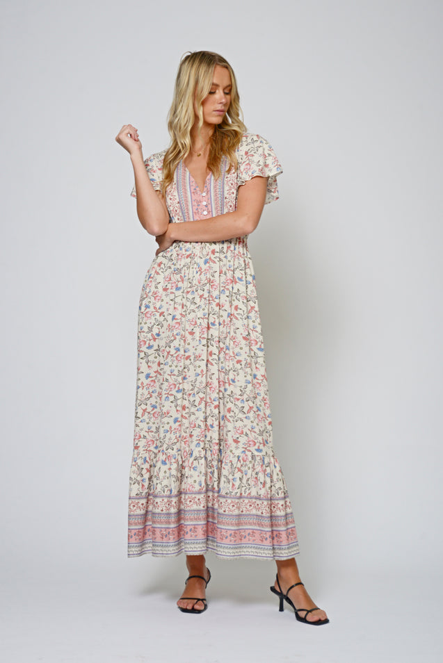 Mila Maxi Dress - OFF WHITE