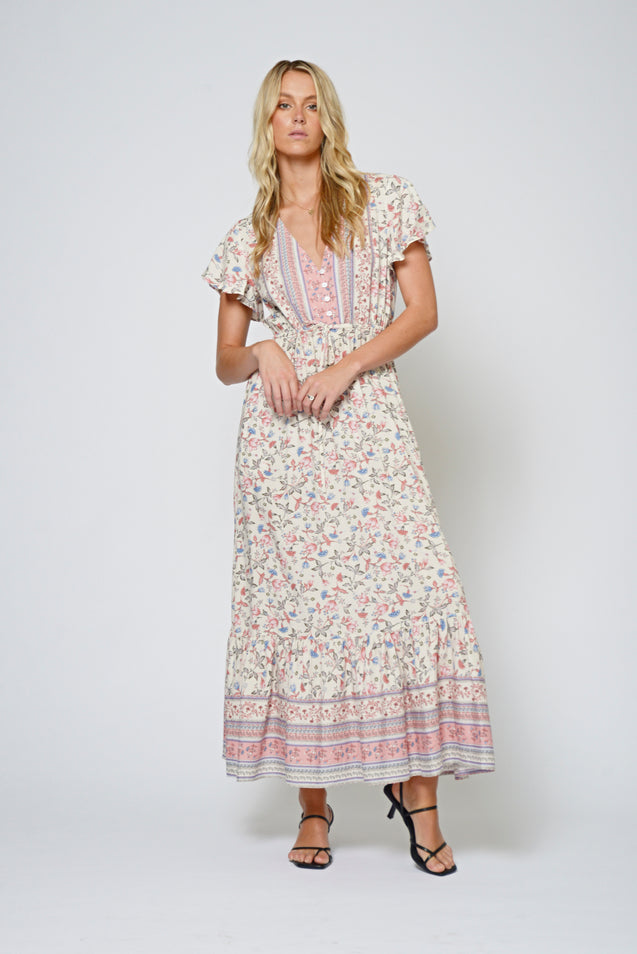 Mila Maxi Dress - OFF WHITE
