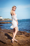 Sunshine Cocktail Dress - STARK WHITE