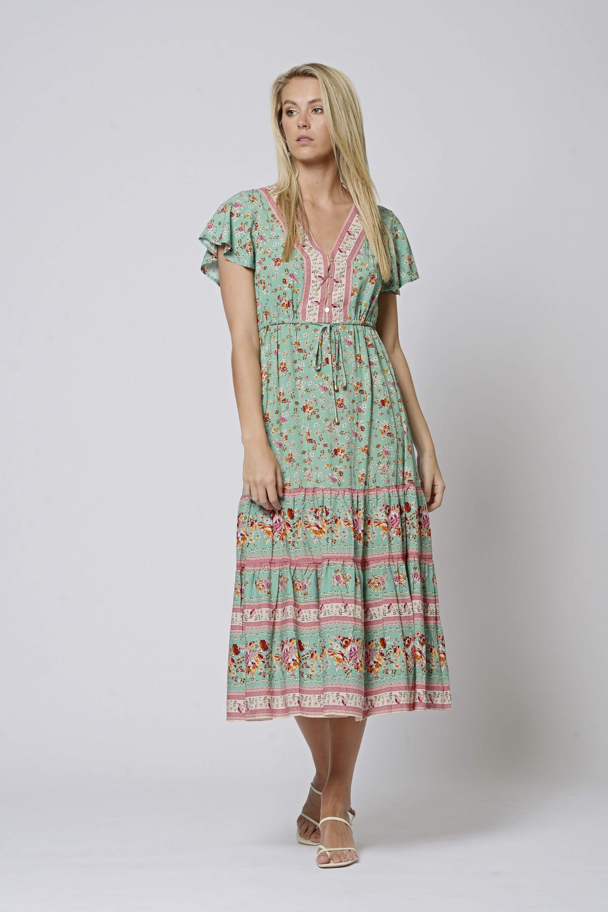 Molly Midi Dress - JADE