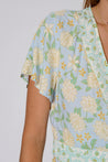 Teal Wrap Dress - ICE