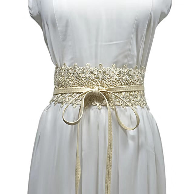 Lilian Wrap Belt - NUDE