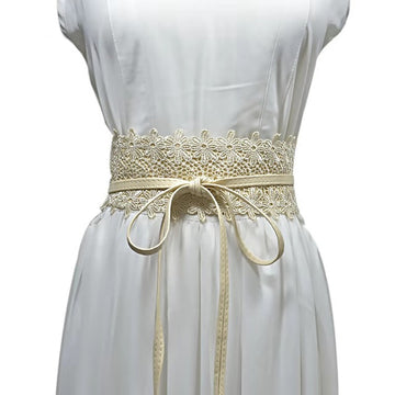 Lilian Wrap Belt - NUDE