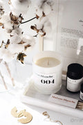 Maison Blanche Large Candle - 004 Bergamot & Tobacco