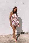 Cherry Lips Dress - WHITE