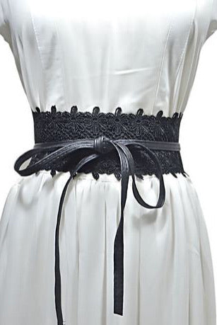 Lilian Wrap Belt - BLACK