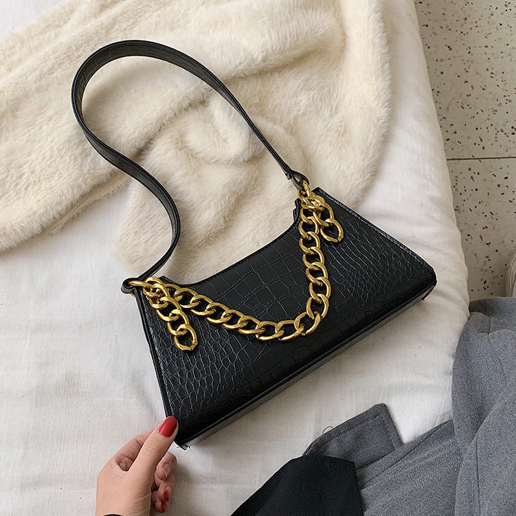 Gigi Chain Bag - BLACK